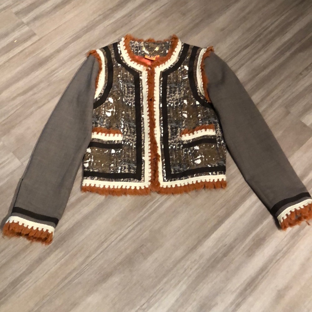 Tory Burch tweed Corridor Blazor